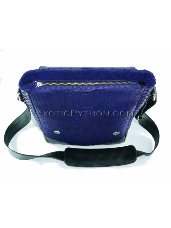 Python crossbody bag Dark Violet CL-152