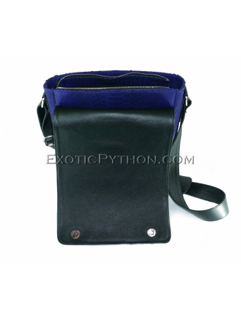 Python crossbody bag Dark Violet CL-152