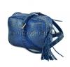 Python leather crossbody bag CL-153