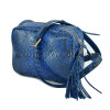 Python leather crossbody bag CL-153