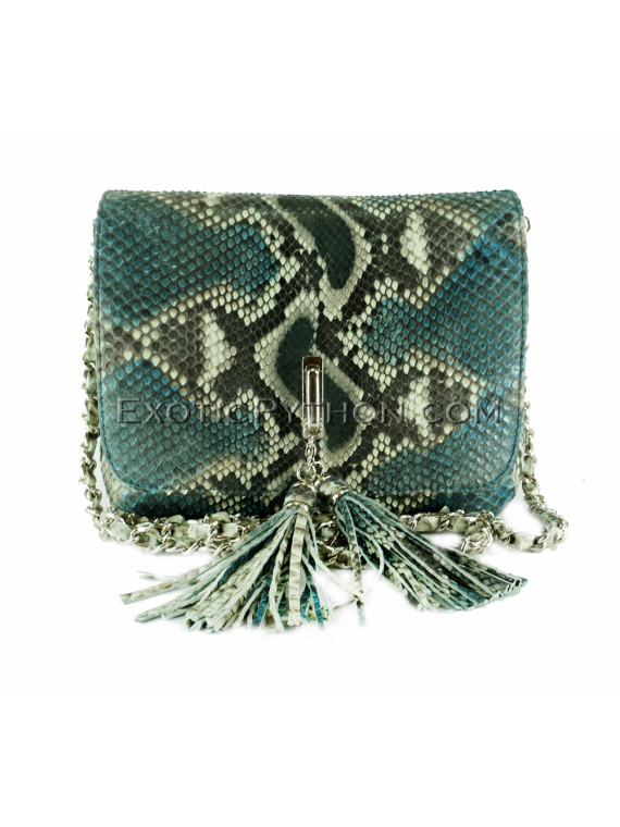 Multicolor snakeskin purse CL-164