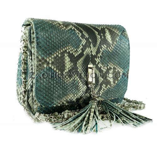 Multicolor snakeskin purse CL-164