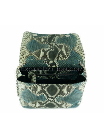 Multicolor snakeskin purse CL-164