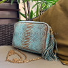 Multicolor snakeskin purse CL-191