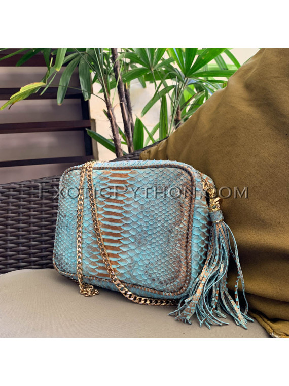 Multicolor snakeskin purse CL-191