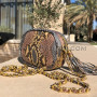 Multicolor snakeskin purse CL-192