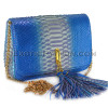 Multicolor snakeskin purse CL-324