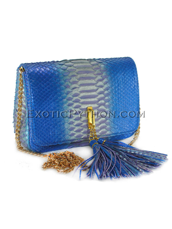 Multicolor snakeskin purse CL-324