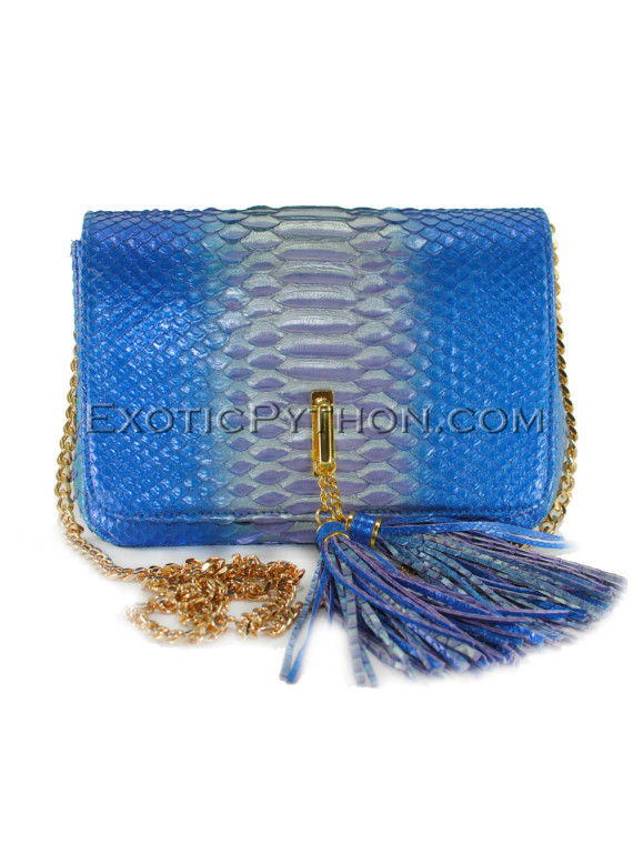 Multicolor snakeskin purse CL-324