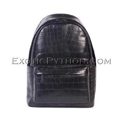 Crocodile leather backpack BG-347