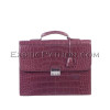 Crocodile briefcase BG-348