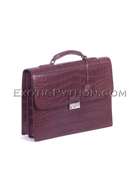 Crocodile briefcase BG-348