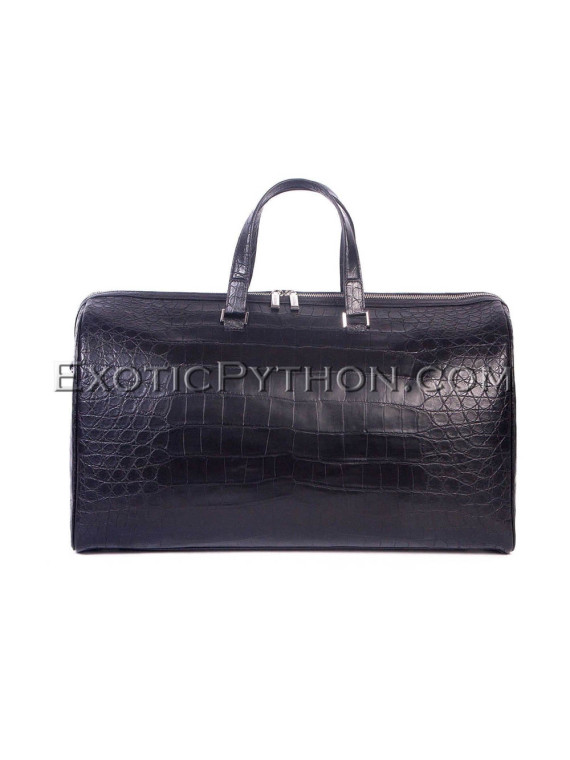 Crocodile travel bag black color BG-349