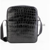 Black croc crossbody bag BG-358