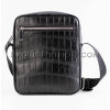 Black croc crossbody bag BG-358