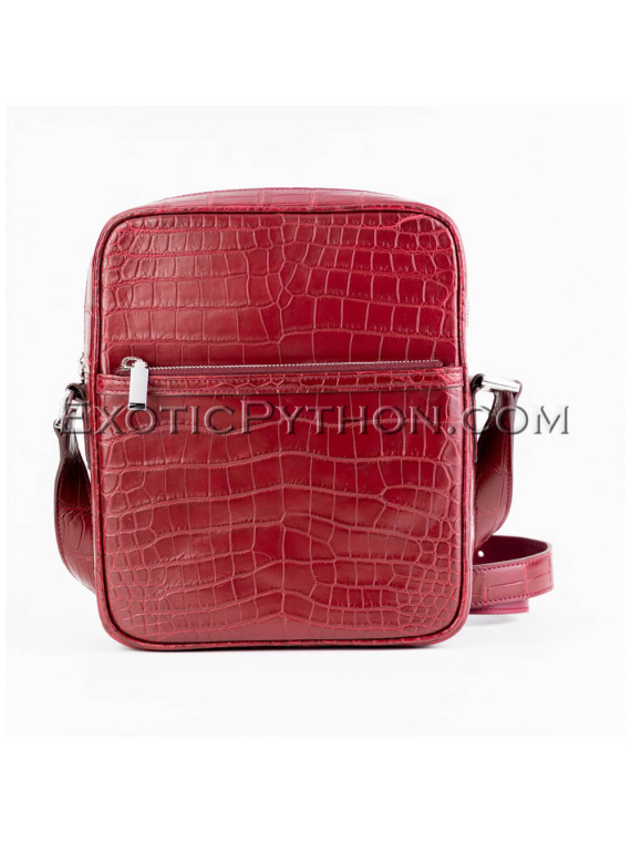 Crocodile skin crossbody bag BG-361