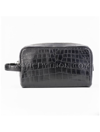 Crocodile clutch black color BG-363