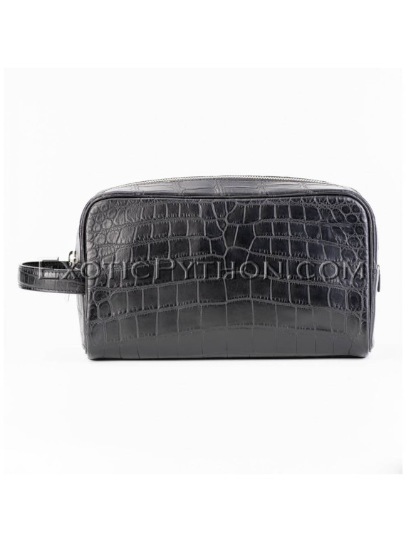 Crocodile clutch black color BG-363