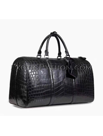 Crocodile leather travel bag BG-366