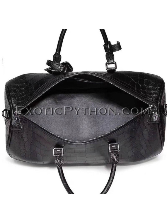 Crocodile leather travel bag BG-366