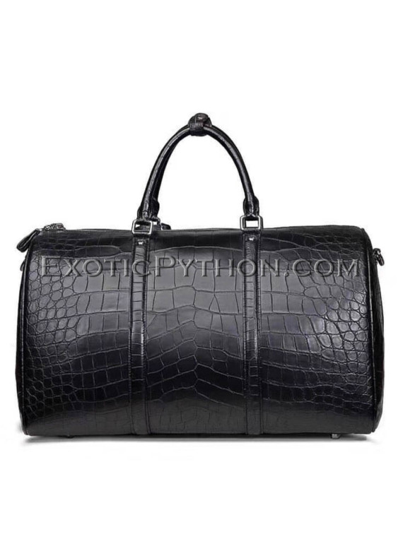 Crocodile leather travel bag BG-366