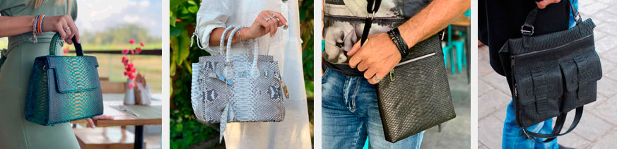 Source Luxury Genuine Python Leather Hand Bags Snakeskin Pattern Designer  Handbag Day Clutch Chain Crossbody Bag on m.
