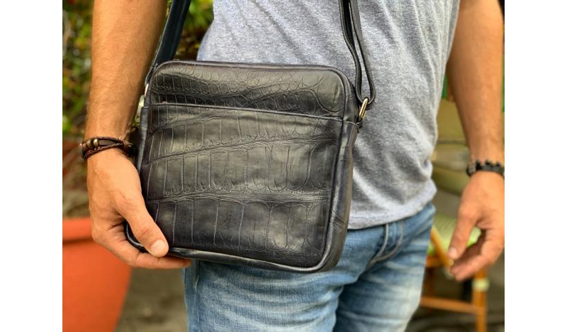 How to choose a men’s crocodile leather bag