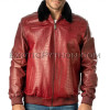 Crocodile skin jacket combined with lamb skin  JT-46