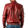 Crocodile leather jacket combined with lamb skin JT-49