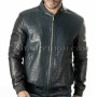 Crocodile leather jacket combined with lamb skin JT-50