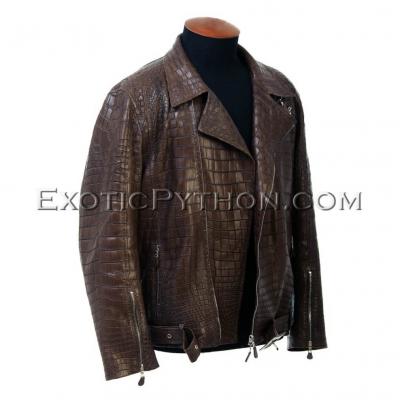 Crocodile leather jackets are a priori luxury! - EXOTIC PYTHON