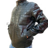 Crocodile leather jacket for mens JT-39