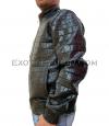 Crocodile leather jacket for mens JT-39