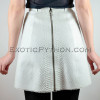 Snakeskin skirt  white color JT-56