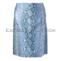 Snakeskin skirt blue color  JT-59