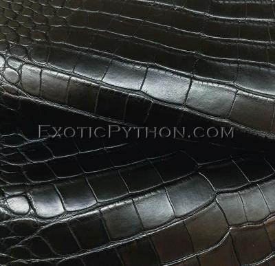 Crocodile skin black color SK-35