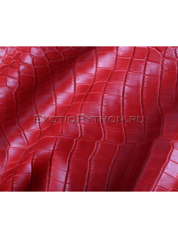 Crocodile skin red SK-48