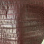 Crocodile skin maroon SK-45 