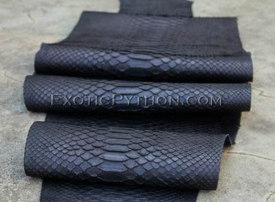 Matte Black python skin SK-6