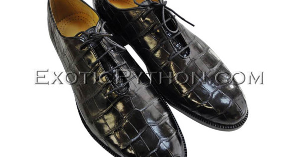 Men's сrocodile leather shoes SH-132 - Exotic Python