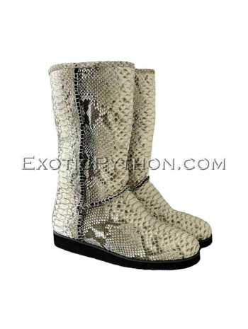 Snakeskin uggs natural color SH-136