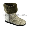 Snakeskin uggs natural color SH-136