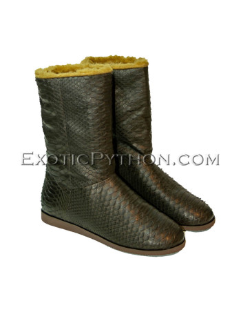 Snakeskin uggs natural color SH-137