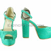 Python leather shoes SH-116