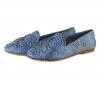 Python leather loafers SH-121