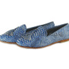 Python leather loafers SH-121