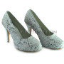 Snakeskin high heels for women's SH-123