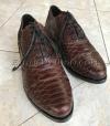 Python leather shoes for men's brown color SH-127