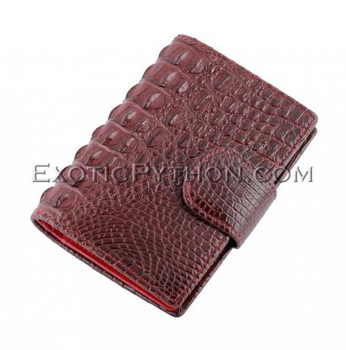Crocodile leather wallet WA-104