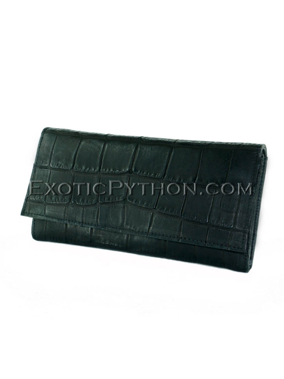 Crocodile leather wallet WA-107